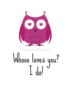 Whoo Loves You – Valentines Graphic & Printable