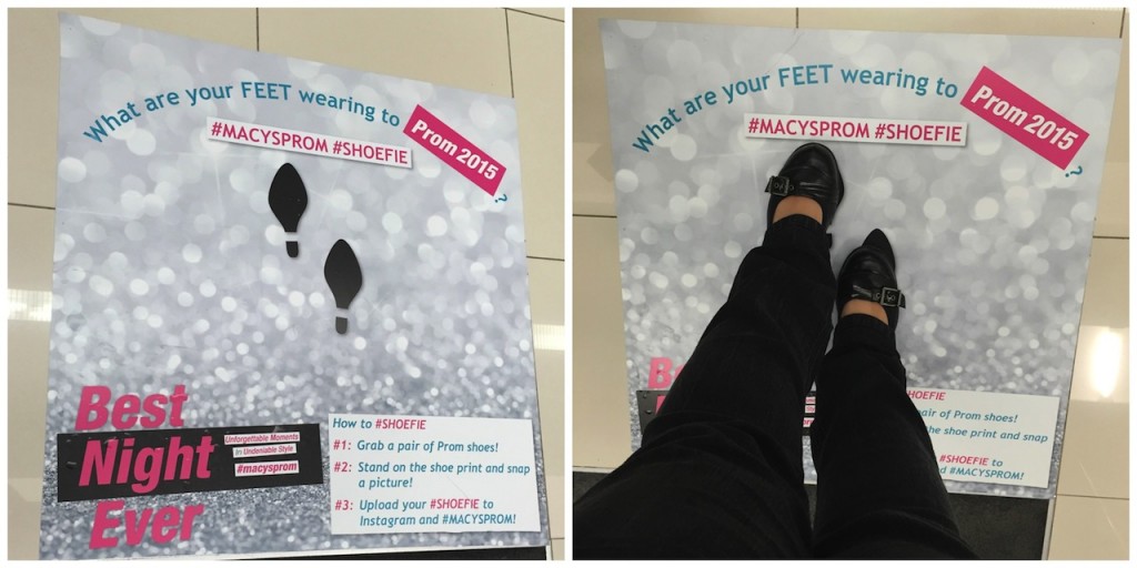 Take a #Shoefie at #MacysProm - Lindsey Hughes - Macys Prom Fashion Show - Lakeside Mall in Louisiana