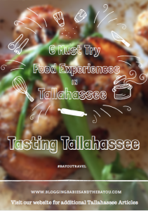 Tasting Tallahassee – 6 Must Try Food Experiences in Tallahassee #IHeartTally #BayouTravel