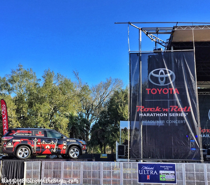 Rock n Roll New Orleans Marathon & 12 Marathon & the Toyota USA Music Concert Series in New Orleans #‎LetsGoPlaces #‎rnrNOLA
