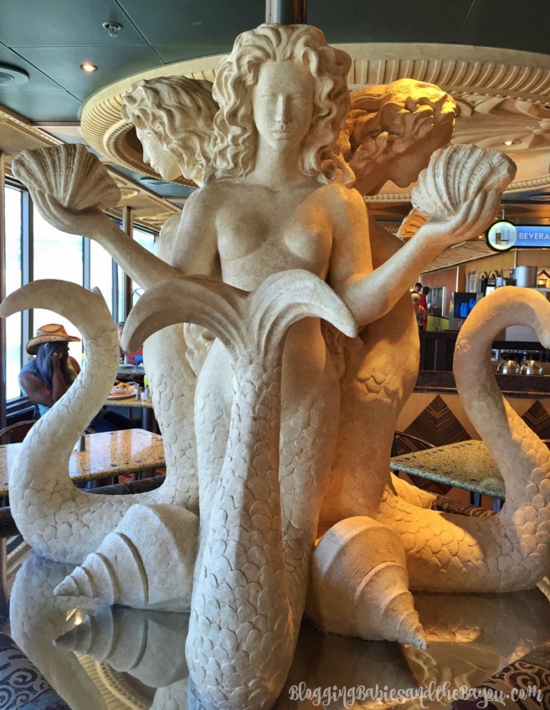 Buffet and more -Inside the Carnival Triumph, Port of Orleans New Cruise Ship