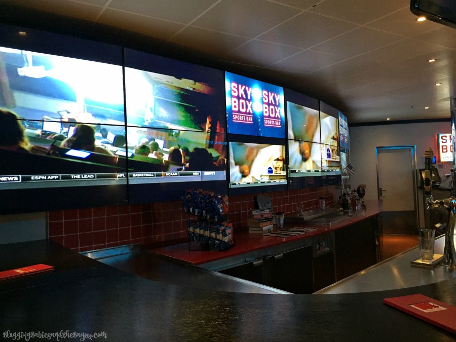 Skybox Upgrades and more - Inside the Carnival Triumph, Port of Orleans New Cruise Ship