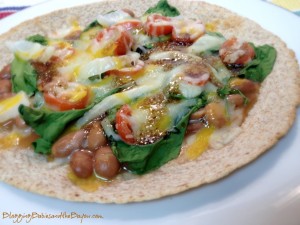 Quick & Healthy Weekday Dinners: Whole Wheat Bean Tostada Recipe with Bush’s Cocina Latina